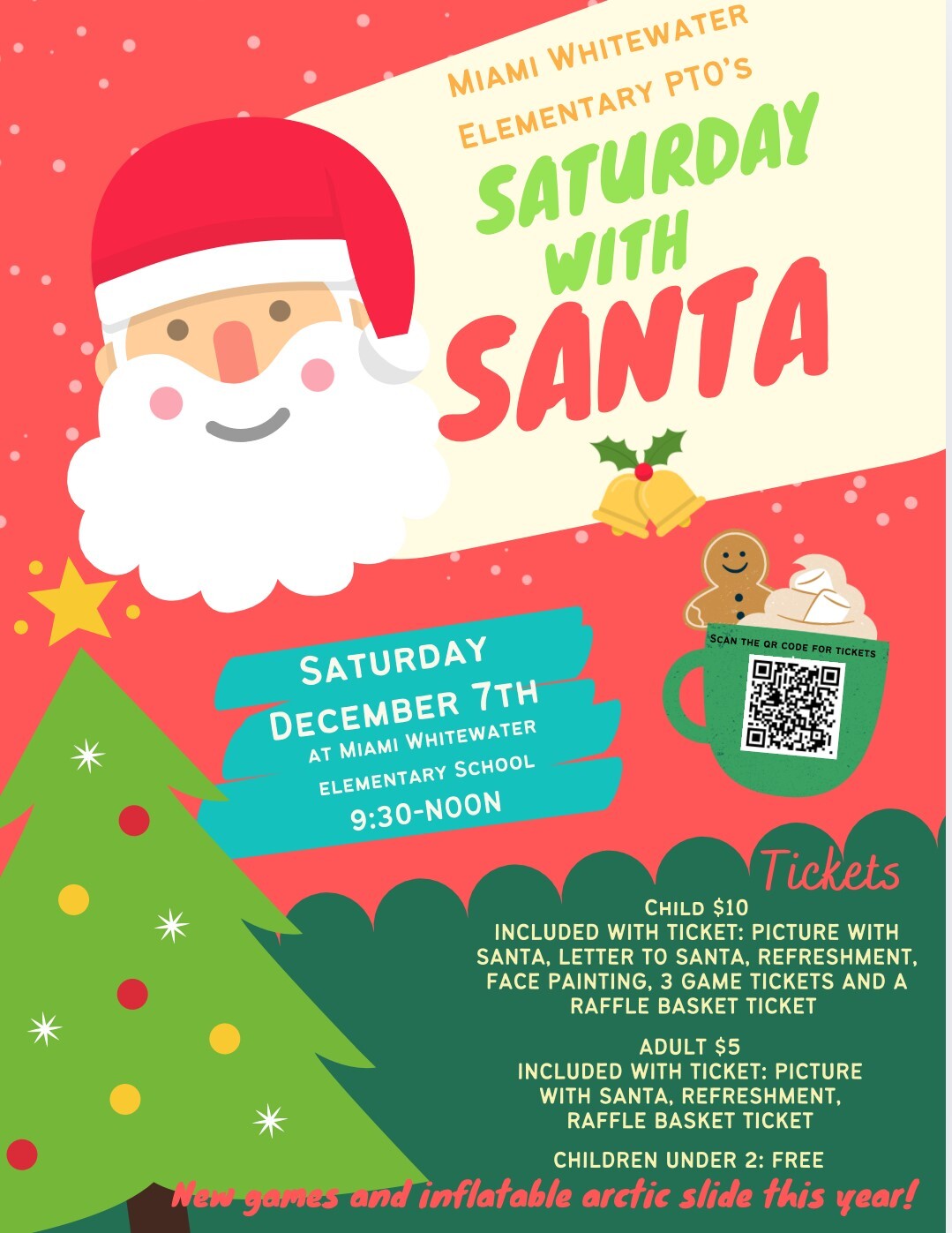 Saturday with Santa Flyer